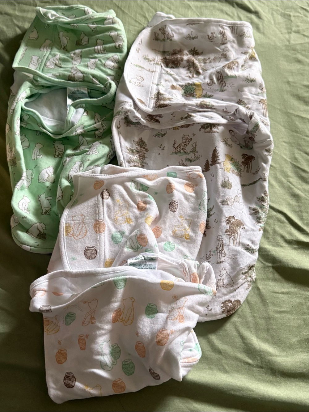 Winnie the Pooh swaddles